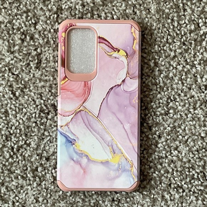 Case for Samsung Galaxy A33 5G Rose Gold‎ Marble
